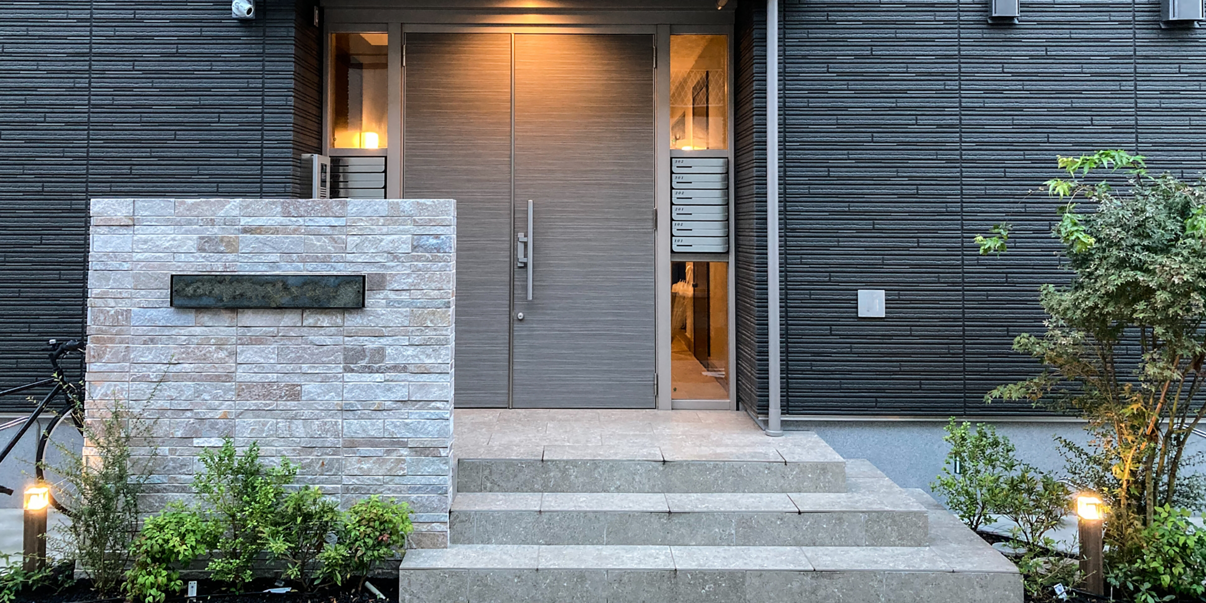 株式会社中部　山形　外構工事　物置　カーポート