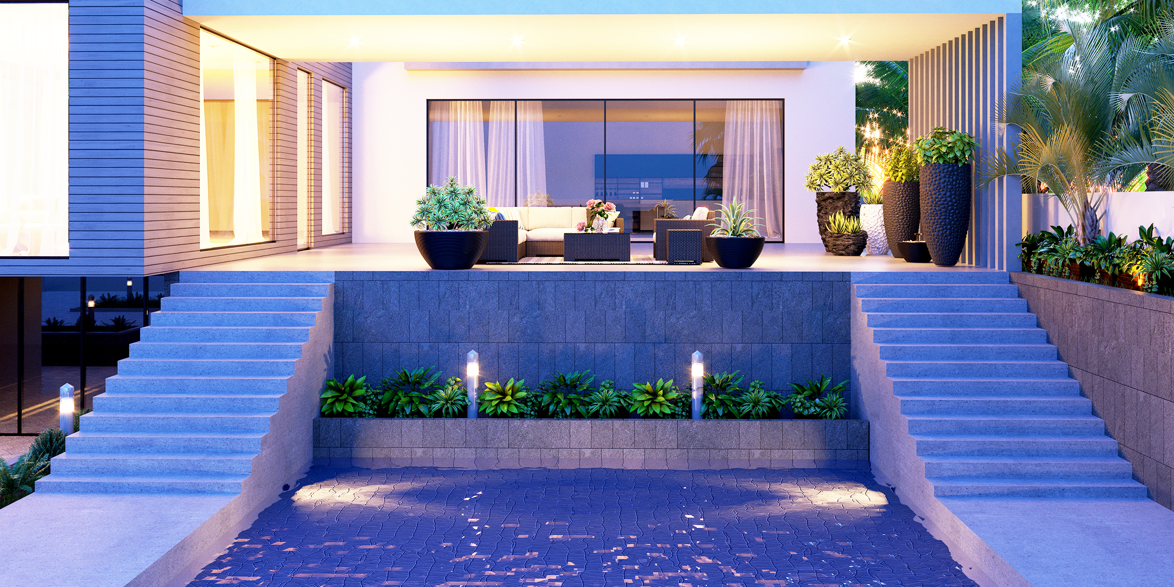 株式会社中部　山形　外構工事　物置　カーポート